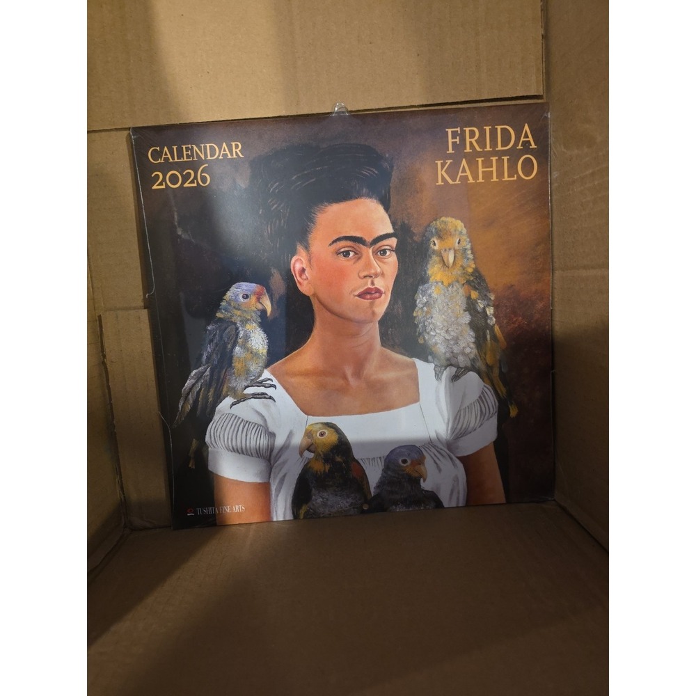 Tushita Publishing,  Frida Kahlo 2026 Wall Calendar, 11.81'' X 11.81'', 16-Month